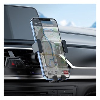 HOCO CA103 autós tartó szellőzőre, 4.5-7" méret, FEKETE