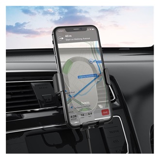 HOCO CA105 autós tartó szellőzőre, 4.7-7" méret, FEKETE