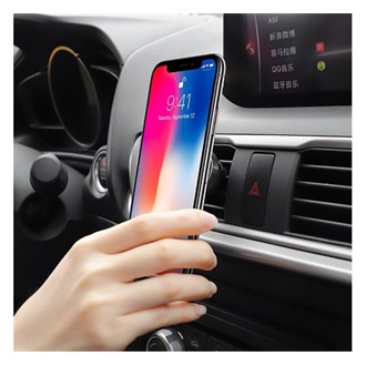 HOCO CA47 telefon autós tartó szellőzőre fekete