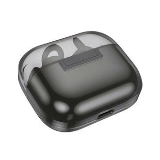 HOCO CANTANTE bluetooth fülhallgató SZTEREO v5.3, zajszűrő + töltőtok, FEKETE