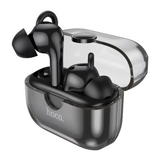 HOCO CANTANTE bluetooth fülhallgató SZTEREO v5.3, zajszűrő + töltőtok, FEKETE
