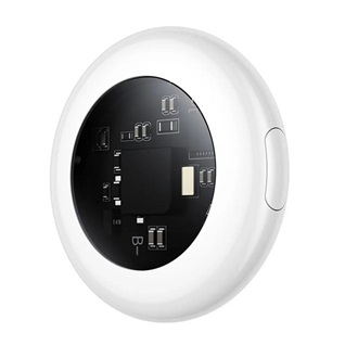 HOCO E91B bluetooth nyomkövető (kulcstartóra, táskára, autóba, valós idejű nyomkövetés, iOS kompatibilis) FEHÉR