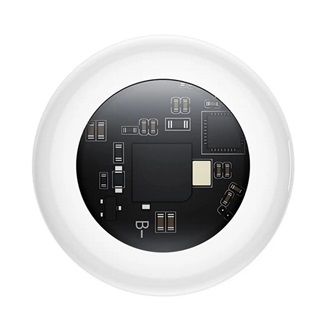 HOCO E91B bluetooth nyomkövető (kulcstartóra, táskára, autóba, valós idejű nyomkövetés, iOS kompatibilis) FEHÉR