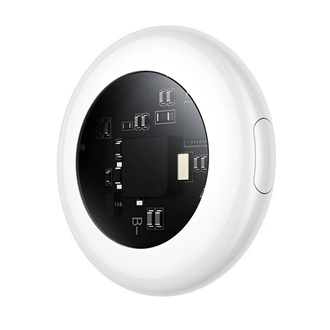 HOCO E91C bluetooth nyomkövető (kulcstartóra, táskára, autóba, valós idejű nyomkövetés, iOS kompatibilis) FEHÉR