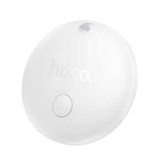 HOCO E93A bluetooth nyomkövető (kulcstartóra, táskára, autóba, valós idejű nyomkövetés, Android kompatibilis) FEHÉR