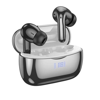 HOCO EQ16 Bluetooth fülhallgató SZTEREO v5.3, aktív zajszűrő + töltőtok, FEKETE