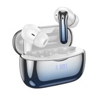 HOCO EQ16 bluetooth fülhallgató SZTEREO v5.3, aktív zajszűrő + töltőtok, FEKETE/SÖTÉTKÉK