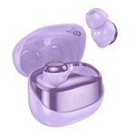 HOCO EW200 bluetooth fülhallgató SZTEREO v5.4, mikrofon + töltőtok, LILA