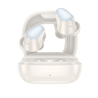 HOCO FUN Bluetooth fülhallgató SZTEREO v5.3, mikrofon + töltőtok, FEHÉR