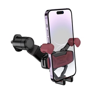 HOCO H66 telefon autós tartó szellőzőre fekete-piros