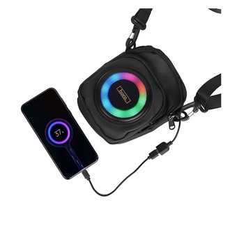 HOCO HC41 bluetooth hangszóró v5.4, LED, FEKETE