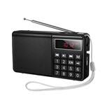 HOCO HI50 bluetooth hordozható hangszóró v5.3, AUX, FEKETE