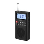 HOCO HI51 bluetooth hordozható hangszóró v5.3, LCD kijelző, FEKETE