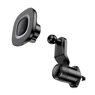 HOCO HW30 autós tartó szellőzőre, 15W, FEKETE