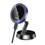 HOCO HW33 autós tartó műszerfalra, összehajtható, FEKETE