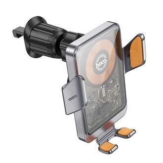 HOCO HW7 autós tartó szellőzőre, 4.5-7" méret, VILÁGOSSZÜRKE