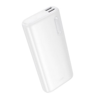 HOCO J158A vésztöltő 2 USB aljzat 10000mAh, LED jelzés, FEHÉR