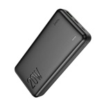 HOCO J87A powerbank USB/Type-C/microUSB aljzat (20000mAh, PD gyorstöltő 3.0, LED kijelző) FEKETE