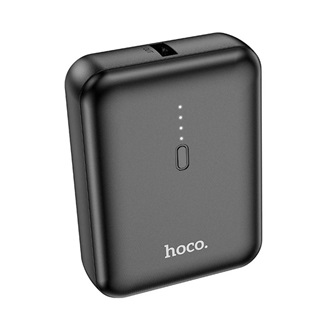 HOCO J96 powerbank USB aljzat (5000mAh, 2A, LED jelzés) FEKETE