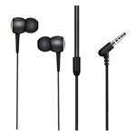 HOCO M19 fülhallgató SZTEREO 3.5mm jack, felvevő gomb, FEKETE