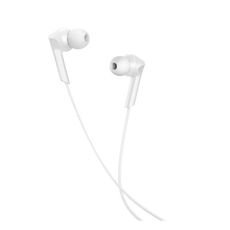 HOCO M72 fülhallgató SZTEREO 3.5mm jack, felvevő gomb, FEHÉR