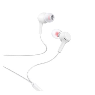 HOCO M78 fülhallgató SZTEREO (3.5mm jack, mikrofon, felvevő gomb, hangerőszabályzó, törésálló kábel) FEHÉR