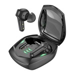 HOCO MAGIC GAMING Bluetooth fülhallgató SZTEREO v5.3, LED jelzés + töltőtok, FEKETE