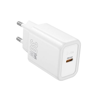 HOCO N62 30W univerzális hálózati töltő adapter fehér PD 3.0