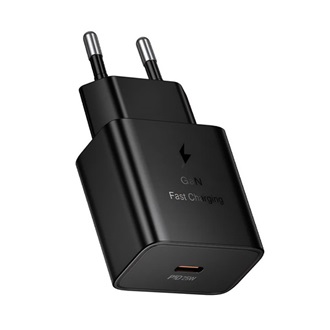 HOCO N76 hálózati töltő Type-C aljzat 25W, PD gyorstöltő, FEKETE