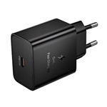 HOCO N77 hálózati töltő Type-C aljzat 45W, PD gyorstöltő, FEKETE