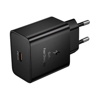 HOCO N77 hálózati töltő Type-C aljzat 45W, PD gyorstöltő, FEKETE