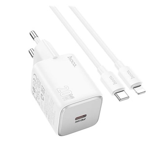 HOCO SPINNER 20W univerzális hálózati töltő adapter fehér