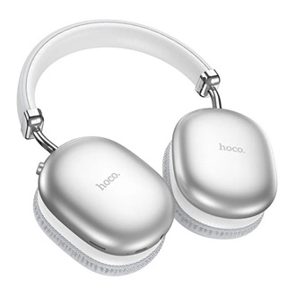 HOCO W35 MAX bluetooth fejhallgató SZTEREO (v5.3, microSD kártyaolvasó, 3.5mm jack aljzat, összehajtható) EZÜST