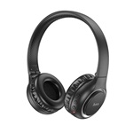 HOCO W41 bluetooth fejhallgató SZTEREO v5.3, 3.5mm jack aljzat, FEKETE