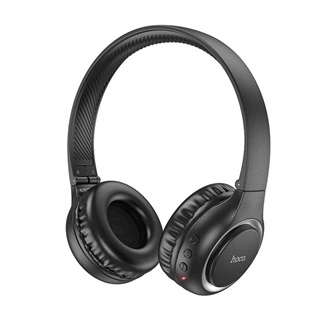 HOCO W41 bluetooth fejhallgató SZTEREO v5.3, 3.5mm jack aljzat, FEKETE