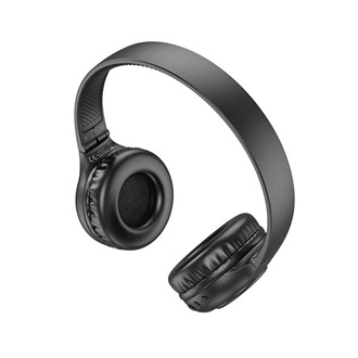 HOCO W41 bluetooth fejhallgató SZTEREO v5.3, 3.5mm jack aljzat, FEKETE