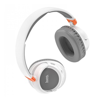 HOCO W43 Bluetooth fejhallgató SZTEREO v5.2, 3.5mm jack aljzat, FEHÉR