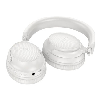HOCO W53 bluetooth fejhallgató SZTEREO v5.0, 3.5mm jack aljzat, FEHÉR