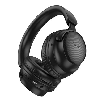 HOCO W53 bluetooth fejhallgató SZTEREO v5.0, 3.5mm jack aljzat, FEKETE