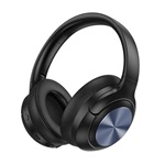 HOCO W54 bluetooth fejhallgató SZTEREO v5.4, 3.5mm jack aljzat, FEKETE