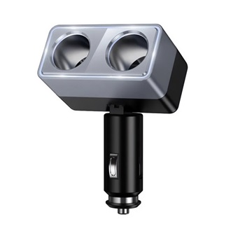 HOCO Z65 szivargyújtó adapter elosztó, 240W, FEKETE