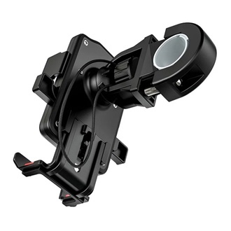 HOCO kerékpáros és motoros telefontartó kormányra rögzíthető, 4.5-7" méret, FEKETE