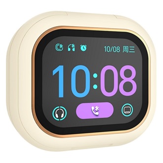 HONOR CHOICE CUBUDS bluetooth fülhallgató SZTEREO (v6.0, TWS, mikrofon, aktív zajszűrő, LED kijelző + töltőtok) KHAKI