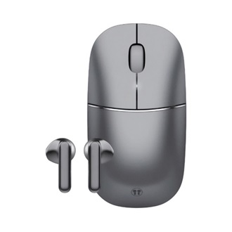 HONOR CHOICE MOUSEBUDS PRO bluetooth fülhallgató SZTEREO v5.3, aktív zajszűrő + vezeték nélküli egér, SZÜRKE