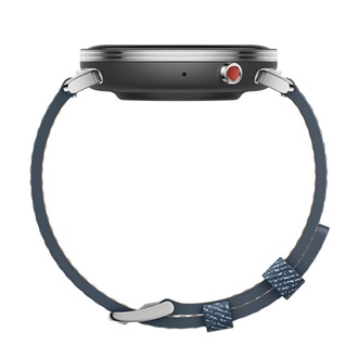 HONOR WATCH FIT okosóra (bőr szíj, állítható, aktivitásmérő, barométer, GPS) EZÜST