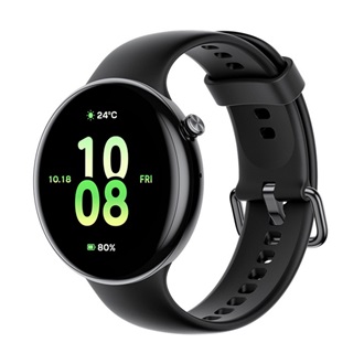 HONOR WATCH FIT okosóra (szilikon szíj, állítható, aktivitásmérő, barométer, GPS) FEKETE