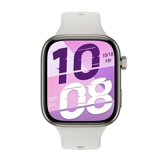 HONOR WATCH X5I okosóra (szilikon szíj, állítható, aktivitásmérő, pulzusmérő, IP68) FEHÉR