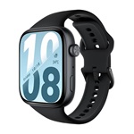 HONOR WATCH X5I okosóra (szilikon szíj, állítható, aktivitásmérő, pulzusmérő, IP68) FEKETE