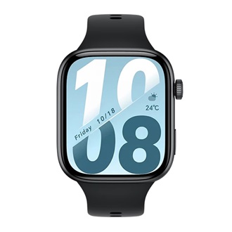 HONOR WATCH X5I okosóra (szilikon szíj, állítható, aktivitásmérő, pulzusmérő, IP68) FEKETE