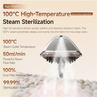HPR UWANT Y200 Steam gőztisztító - szürke